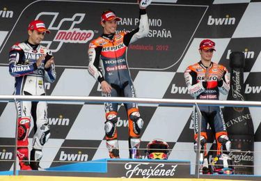 Pedrosa y Márquez, puntas de lanza del equipo más potente del mundial Pedrosa y Márquez, puntas de lanza del equipo más potente del mundial