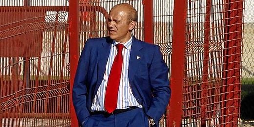 El presidente Del Nido fue el único que presenció el entrenamiento del primer equipo en la Ciudad Deportiva. El presidente Del Nido fue el único que presenció el entrenamiento del primer equipo en la Ciudad Deportiva.