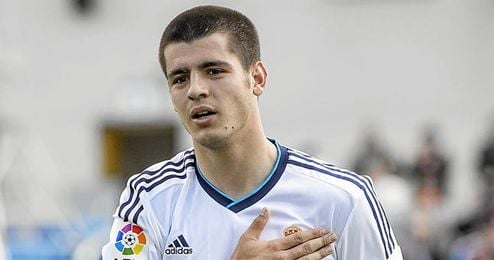 Morata ya ha jugado varios partidos con el primer equipo. Morata ya ha jugado varios partidos con el primer equipo.