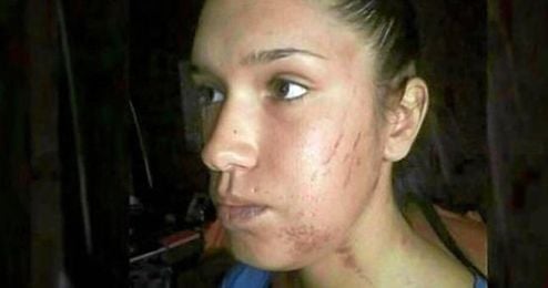 Imagen de la ex novia de Rubén Castro durante un programa de televisión. Imagen de la ex novia de Rubén Castro durante un programa de televisión.