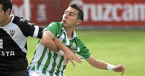 Francisco Miguel Varela durante un partido con el filial de esta temporada. Francisco Miguel Varela durante un partido con el filial de esta temporada.