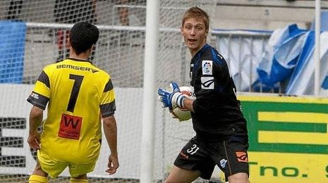 Javi Montoya, nuevo portero del filial verdiblanco. Javi Montoya, nuevo portero del filial verdiblanco.