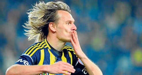Milos Krasic, del Fernabahçe. Milos Krasic, del Fernabahçe.