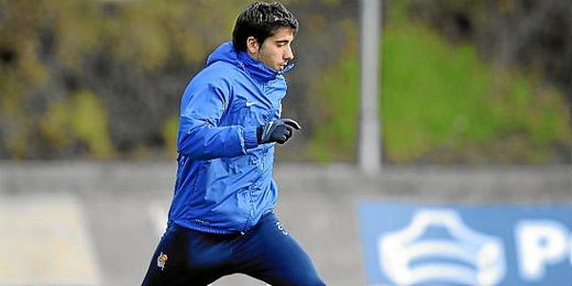 José Ángel en un entrenamiento José Ángel en un entrenamiento