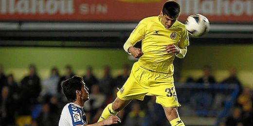 Moreno en un encuentro con el Villarreal la pasada campaña. Moreno en un encuentro con el Villarreal la pasada campaña.