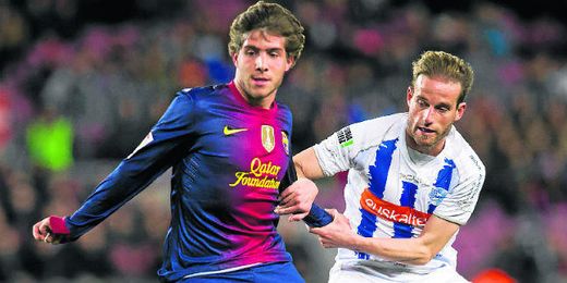 Según el agente de Sergi Roberto, Orobitg, el mediocentro se queda en el Barça. Según el agente de Sergi Roberto, Orobitg, el mediocentro se queda en el Barça.