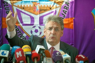 El presidente del Guadalajara, Germán Retuerta El presidente del Guadalajara, Germán Retuerta