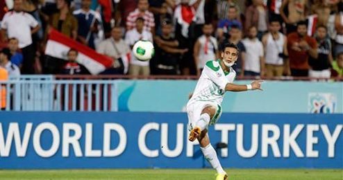 Ali Adnan, durante el Mundial Ali Adnan, durante el Mundial