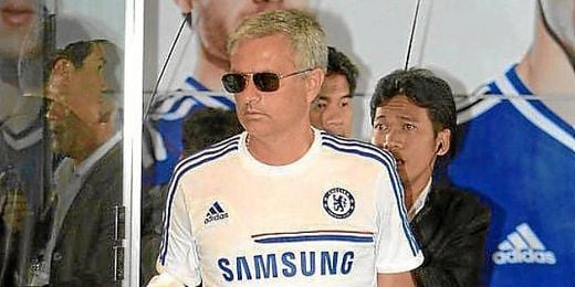 José Mourinho, durante la pretemporada con el Chelsea. José Mourinho, durante la pretemporada con el Chelsea.