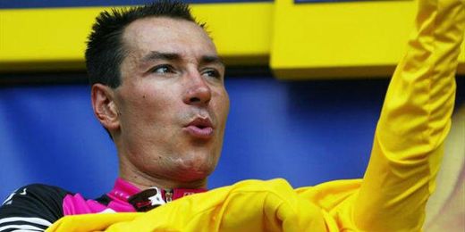 El ciclista durante el Tour de Francia. El ciclista durante el Tour de Francia.