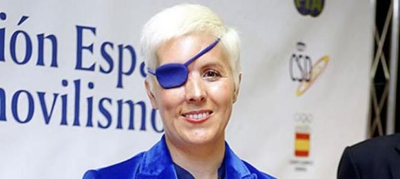 María de Villota, en un acto reciente. María de Villota, en un acto reciente.