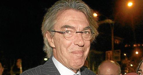 El presidente del Inter de Milán, Massimo Moratti. El presidente del Inter de Milán, Massimo Moratti.