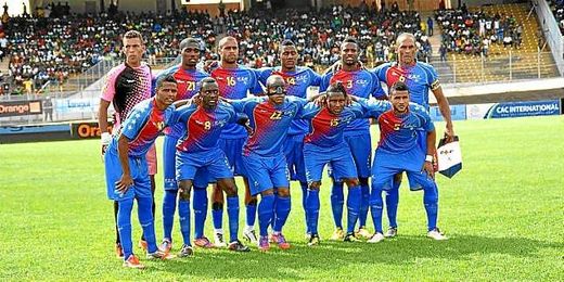 En la imagen, la selección de Cabo Verde. En la imagen, la selección de Cabo Verde.