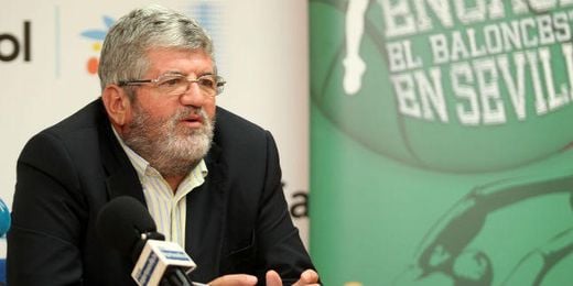 Leo Chaves durante el acto de presentación de Josep Franch. Leo Chaves durante el acto de presentación de Josep Franch.