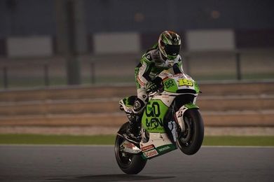 Bautista hizo un gran tiempo con su Honda. Bautista hizo un gran tiempo con su Honda.