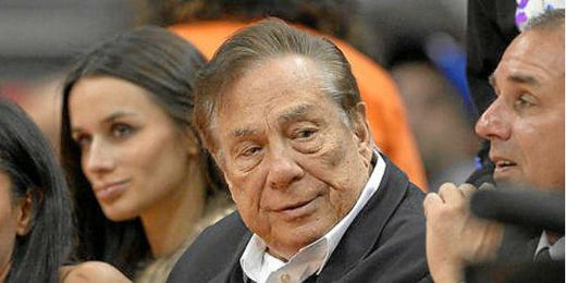 Sterling cuando era propietario de los Clippers Sterling cuando era propietario de los Clippers