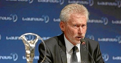Paul Breitner, en la última gala de los premios Laureus. Paul Breitner, en la última gala de los premios Laureus.