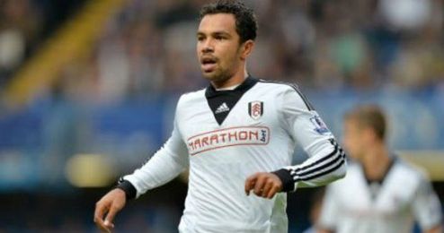 Richardson en un partido con el Fulham. Richardson en un partido con el Fulham.