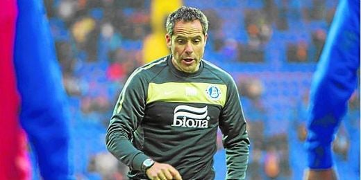 Preparador físico y mano derecha de Juande, Marcos Álvarez ha trabajado cuatro temporadas para el Dnipro. Preparador físico y mano derecha de Juande, Marcos Álvarez ha trabajado cuatro temporadas para el Dnipro.