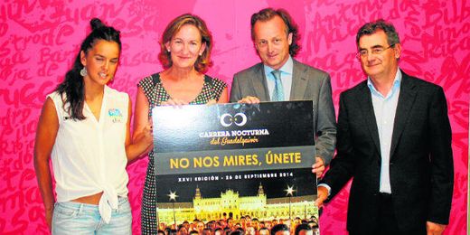 La triatleta María Pujol (primera a la izquierda) será un participante más en esta edición. La triatleta María Pujol (primera a la izquierda) será un participante más en esta edición.