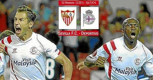 Sevilla-Deportivo: Oportunidad de oro para disipar dudas Sevilla-Deportivo: Oportunidad de oro para disipar dudas