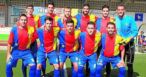 Último once del Santa María, que venció al Tinte de Utrera. Último once del Santa María, que venció al Tinte de Utrera.