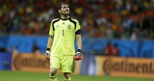 Casillas en el Mundial de Brasil 2014. Casillas en el Mundial de Brasil 2014.