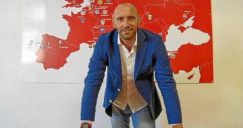 Monchi posa para ED en una reciente entrevista. Monchi posa para ED en una reciente entrevista.