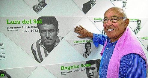 Luis del Sol marcó una época en el Betis y posteriormente jugó en Real Madrid, Juventus y Roma. Luis del Sol marcó una época en el Betis y posteriormente jugó en Real Madrid, Juventus y Roma.