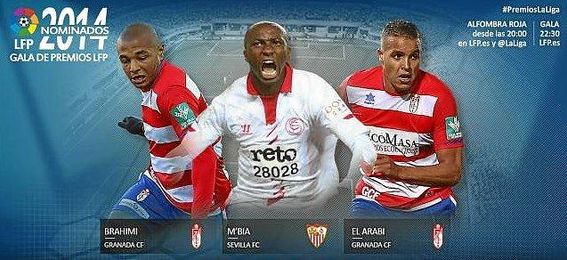 Brahimi, Mbia y El Arabi, los nominados Brahimi, Mbia y El Arabi, los nominados