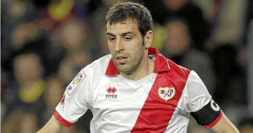 El capitán del Rayo ha dado la cara después del varapalo sufrido en La Rosaleda. El capitán del Rayo ha dado la cara después del varapalo sufrido en La Rosaleda.