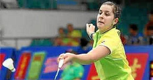 Carolina Marín ya está en semifinales. Carolina Marín ya está en semifinales.