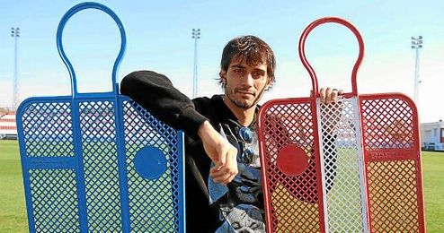 Alejandro Arribas posa para ESTADIO Deportivo en la ciudad deportiva José Ramón Cisneros Palacios. Alejandro Arribas posa para ESTADIO Deportivo en la ciudad deportiva José Ramón Cisneros Palacios.