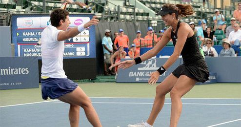 Carla Suárez y Garbiñe Muguruza Carla Suárez y Garbiñe Muguruza