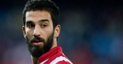 Arda Turan durante un partido con el Atlético de Madrid Arda Turan durante un partido con el Atlético de Madrid