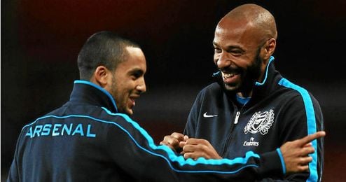 Henry junto a Walcott Henry junto a Walcott
