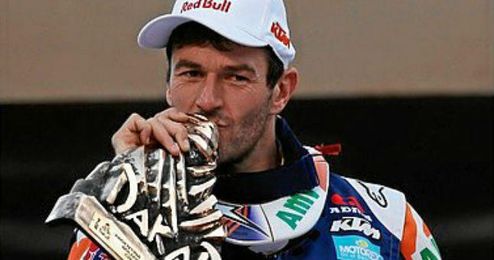 El actual campeón del Rally Dakar, Marc Coma. El actual campeón del Rally Dakar, Marc Coma.