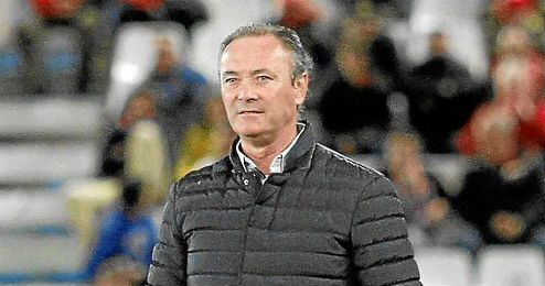 El técnico del Almería, Juan Ignacio Martínez. El técnico del Almería, Juan Ignacio Martínez.