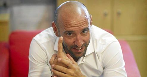 Monchi, durante un momento de la entrevista que concedió a ESTADIO Deportivo. Monchi, durante un momento de la entrevista que concedió a ESTADIO Deportivo.