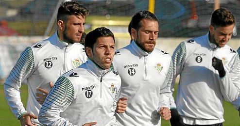 Dani Pacheco, durante un entrenamiento. Dani Pacheco, durante un entrenamiento.
