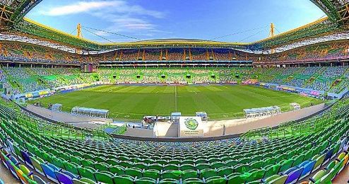 El estadio del equipo lisboeta. El estadio del equipo lisboeta.