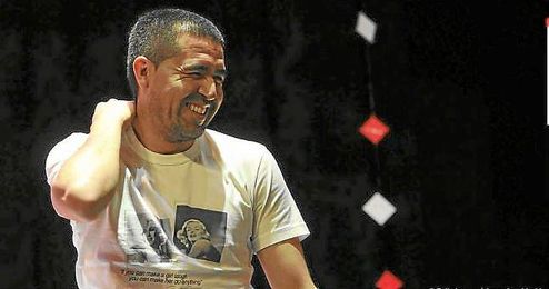 Riquelme, en un acto con Argentinos Juniors, su último club. Riquelme, en un acto con Argentinos Juniors, su último club.