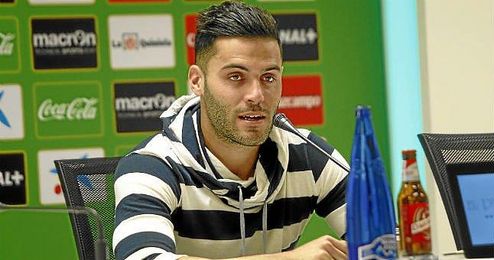 Bruno, en una rueda de prensa. Bruno, en una rueda de prensa.