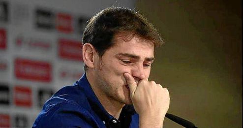 Casillas: &quot;No voy a decir adiós porque seguramente será un punto y seguido&quot; - iker