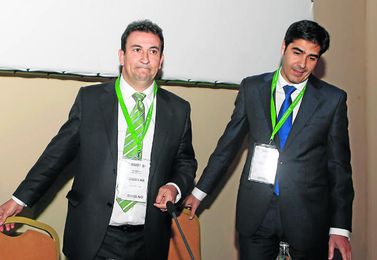 José Miguel López Catalán (izquierda) y Ángel Haro (derecha) formarán una nueva candidatura. José Miguel López Catalán (izquierda) y Ángel Haro (derecha) formarán una nueva candidatura.