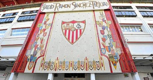 Imagen del mosaico de Preferencia del Sánchez-Pizjuán. Imagen del mosaico de Preferencia del Sánchez-Pizjuán.