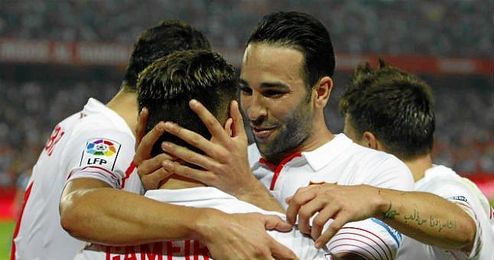 El jugador del Sevilla, Adil Rami. El jugador del Sevilla, Adil Rami.