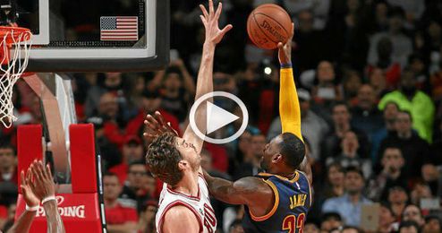 (Vídeo) Pau dejó tirado a LeBron (Vídeo) Pau dejó tirado a LeBron