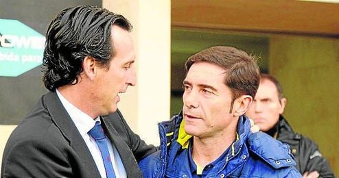Emery ganó a Marcelino en Liga y le eliminó de la Europa League el año pasado. Emery ganó a Marcelino en Liga y le eliminó de la Europa League el año pasado.