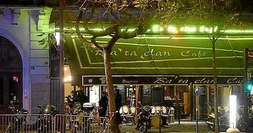 Imagen del exterior de la sala Bataclan de París. Imagen del exterior de la sala Bataclan de París.